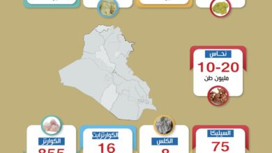 Photo of نسبة احتياطي الثروات الطبيعية في العراق
