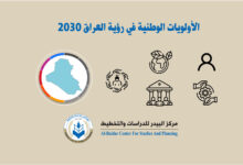 Photo of الأولويات الوطنية في رؤية العراق 2030