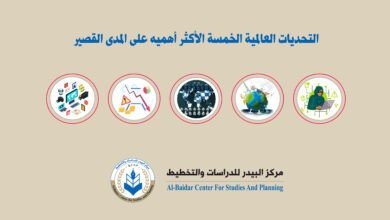 Photo of التحديات العالمية الخمسة الأكثر أهميه على المدى القصير